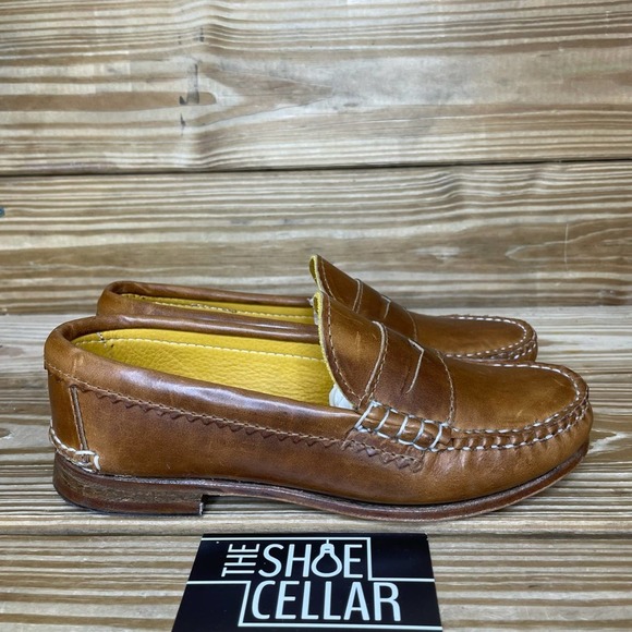 Quoddy Shoes Quoddy Womens 5 True Penny Loafer Loafer Brown Leather